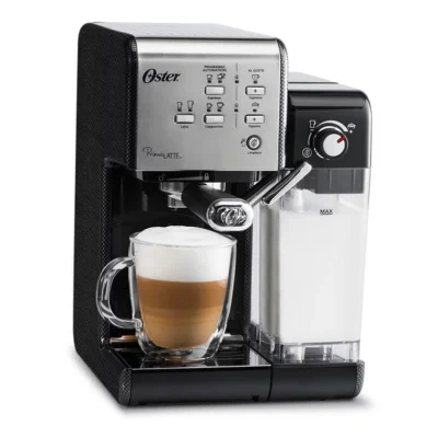 Cafetera Oster Prima Latte 19 Bares Acero Inoxidable