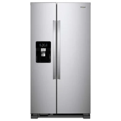 Refrigerador Whirlpool 25 pies cúbicos Side by Side Xpert Energy Saver Gris