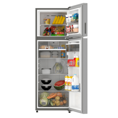 Refrigerador Whirlpool 14 pies (ft3) Top Mount 2 puertas Gris