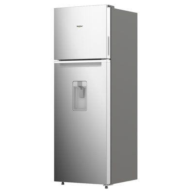 Refrigerador Whirlpool 14 pies (ft3) Top Mount de 2 puertas Gris